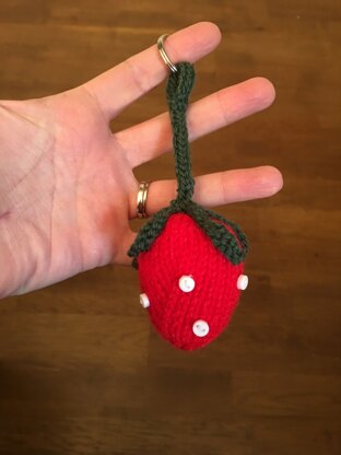 Strawberry Keyring