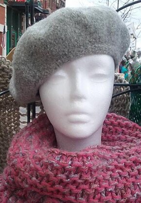 Beret Scottish Bonnet Pattern Outlander Inspired