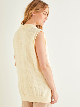 Grass Stitch Tunic in Hayfield Bonus DK - THBDK10268 - Downloadable PDF