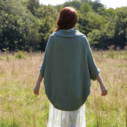 Laura Moss Stitch Jacket - Knitting Pattern for Women in Debbie Bliss Cashmerino DK