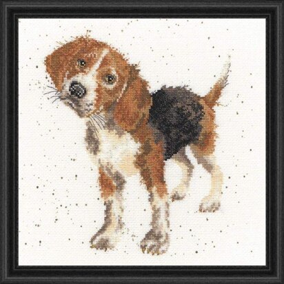 Bothy Threads Beagle Cross Stitch Kit - 26x26cm