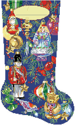 Christmas Ornament Stocking - PDF