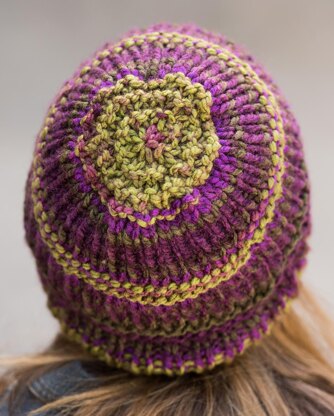 Garter and Rib Hat #710