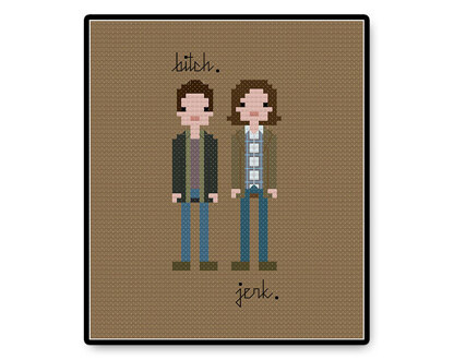 The Winchesters - PDF Cross Stitch Pattern