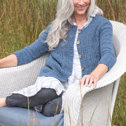 Ponente Cardigan in Berroco Remix Light - 386-5 - Downloadable PDF