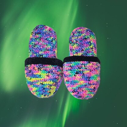 Northern Lights Slippers