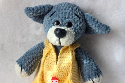 Wolfie Crochet Pattern