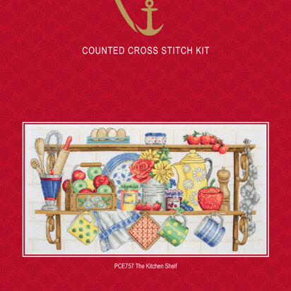 Anchor Cross Stitch - The Kitchen Shelf