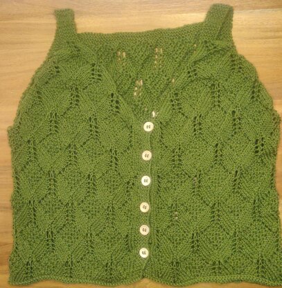 Diamond patterned summer top