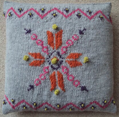 Snowflake Cushion Cover