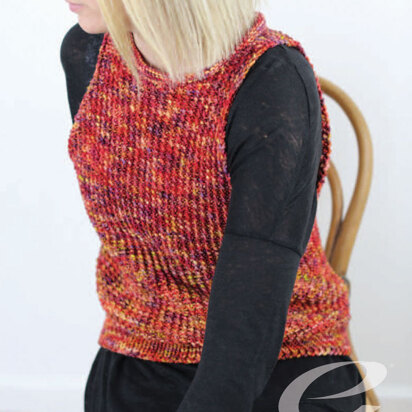 Petra Vest in Ella Rae Lace Merino Chunky - ER23-01