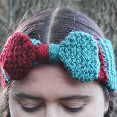 Knitted Christmas Headband