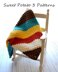 Diagonal Delights Baby Blanket