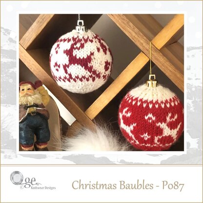 Nordic Inspired Christmas Baubles