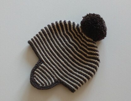 Theo Earflap Hat and Mitts