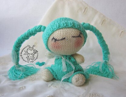 Pebble doll for sleep girl.