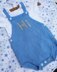 Baby Bib Shorts with Hi slogan, 0-2 yrs