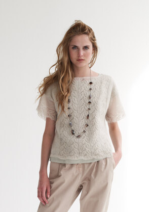 Lacy Box Top in Rowan Kidsilk Haze - ZM72-00037-ENPFRP - Downloadable PDF