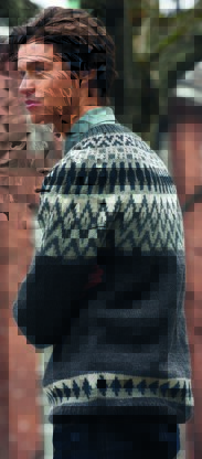 Fair Isle Sweater in Rico Essentials Soft Merino Aran - 649 - Downloadable PDF
