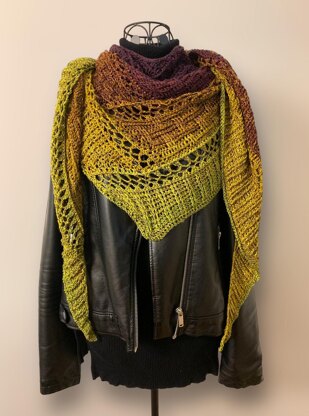 Flat Triangular Scarf "Nemesis" aka "Akaste 2.0"