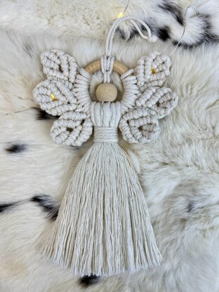 Macrame Christmas Angel