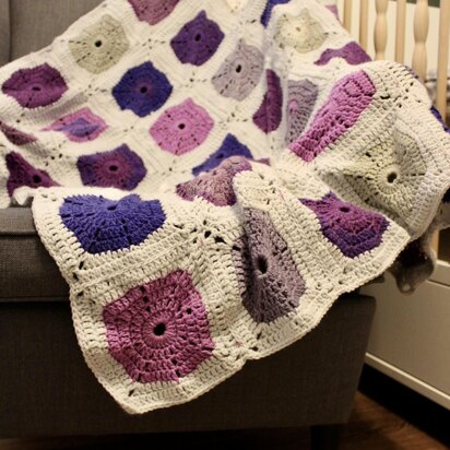 Wildflower Baby Blanket