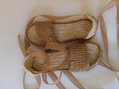 Beach Jute Sandals