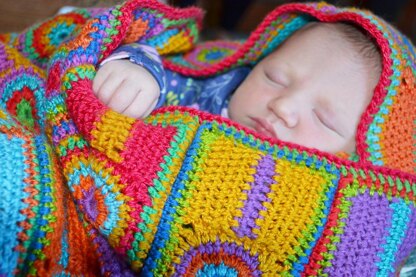 Baby Lollipops Crochet Blanket