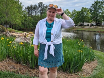 Lacy and Short Skirt