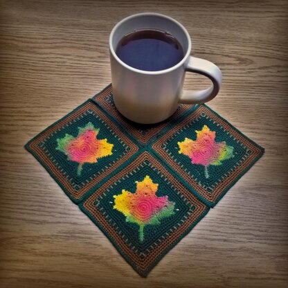 Falling Leaves Coasters