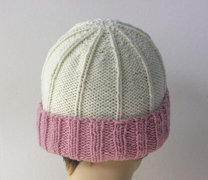 Simple Ribbed Hat