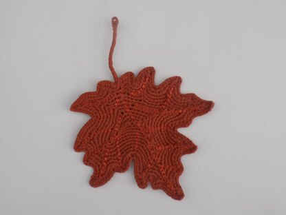 Crochet Maple Leaf