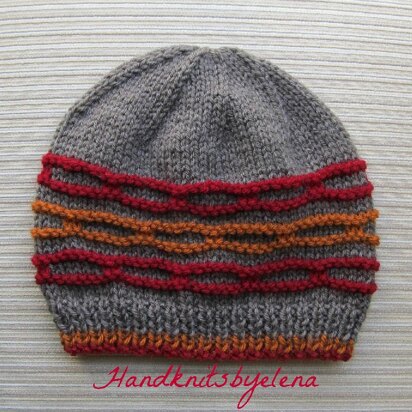 Hat "Akiko" in Size Adult - knitting pattern