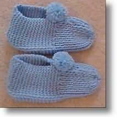 Fast "Old Time" Slippers to Knit