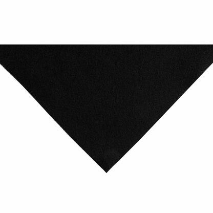 Trimits Acrylic Felt Roll 1m x 45cm  - Black