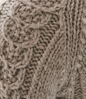 Aidez Cardigan in Berroco Peruvia Quick Chunky PDF (Free)