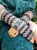 Bobby’s Fair Isle Thistle Wristwarmers