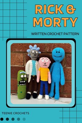 4 Rick and Morty Crochet Patterns