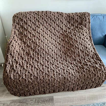 Split Stitch Blanket