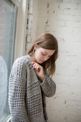 Fernweh Cardigan Knitting pattern by The Blue Mouse | LoveCrafts