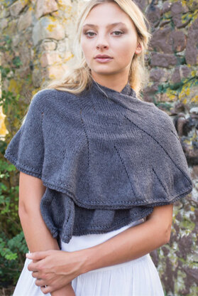 Airen Shawl in Berroco Summer Silk - 384-1 - Downloadable PDF