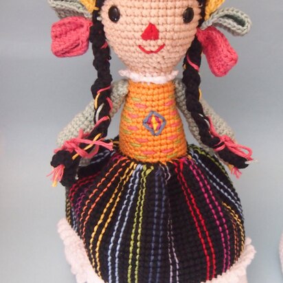 LELÉ THE MEXICAN DOLL - CROCHET PATTERN