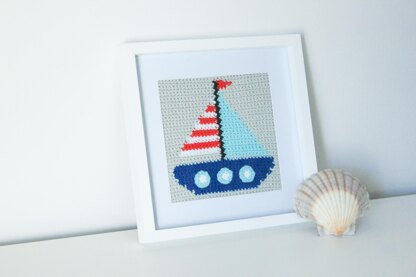 Sailboat Framed Picture