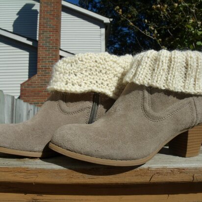 Boot Cuffs Plain and Fancy