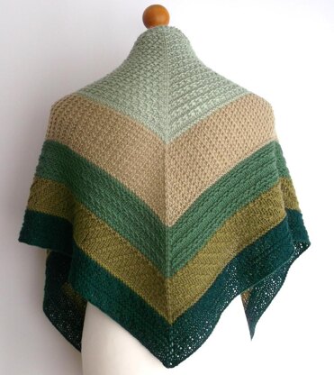 Sampler shawl