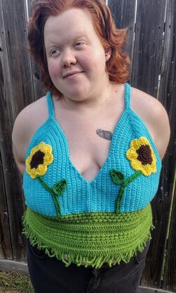 Summer Fields Crochet Top