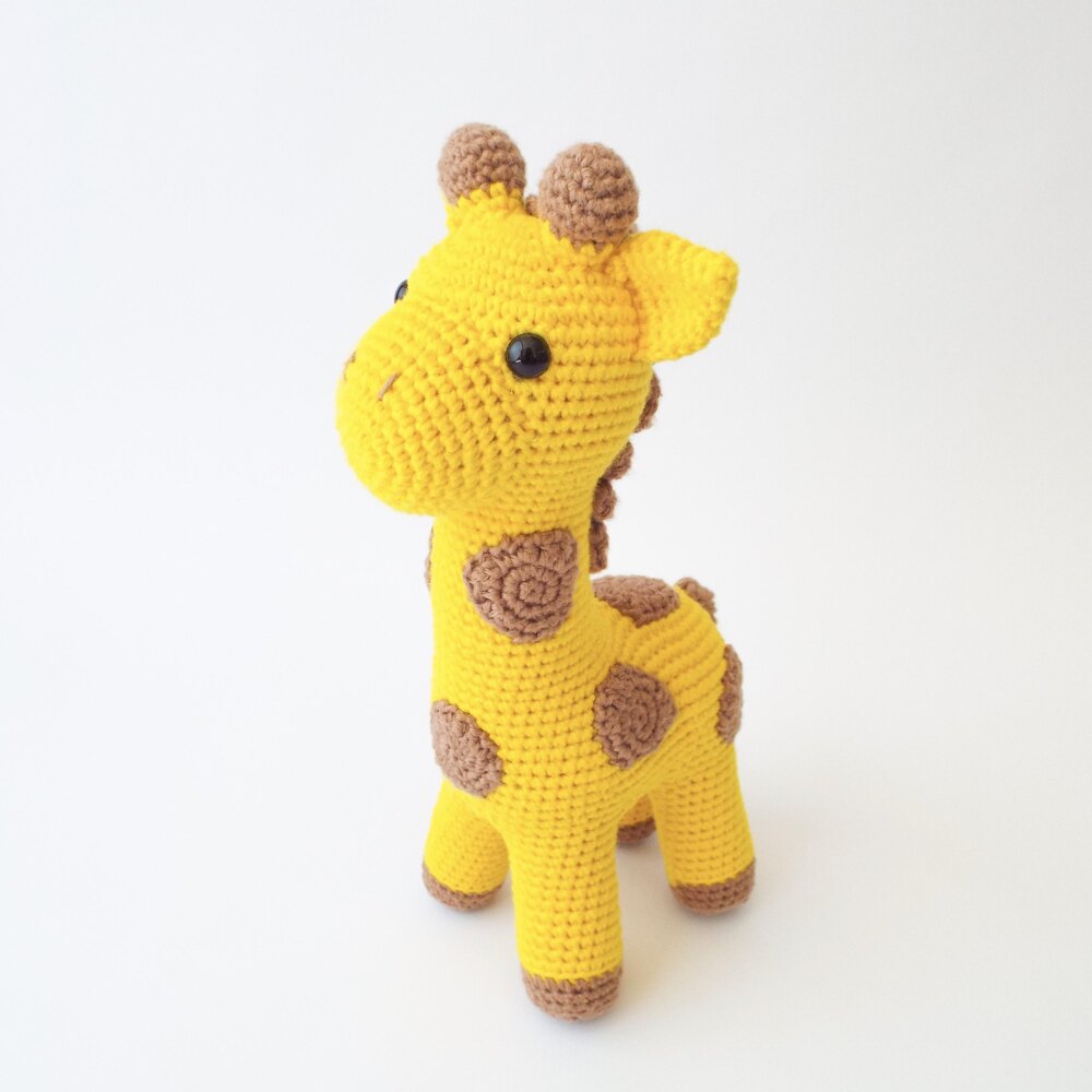 African Crocheted Animal Plush Toy-Giraffe (L) – Africa Smiles
