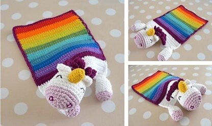 Snuggle Blanket Unicorn / Schnuffeltuch Einhorn