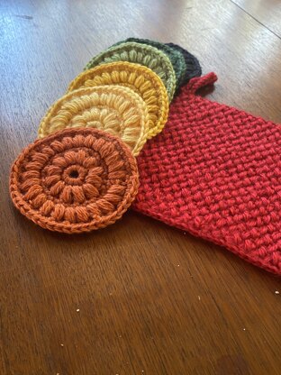 Simple textured dishcloth