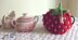 (Spouted) Strawberry Tea Cozy